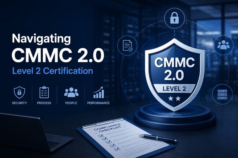 Navigating CMMC 2.0 Level 2 certification webinar